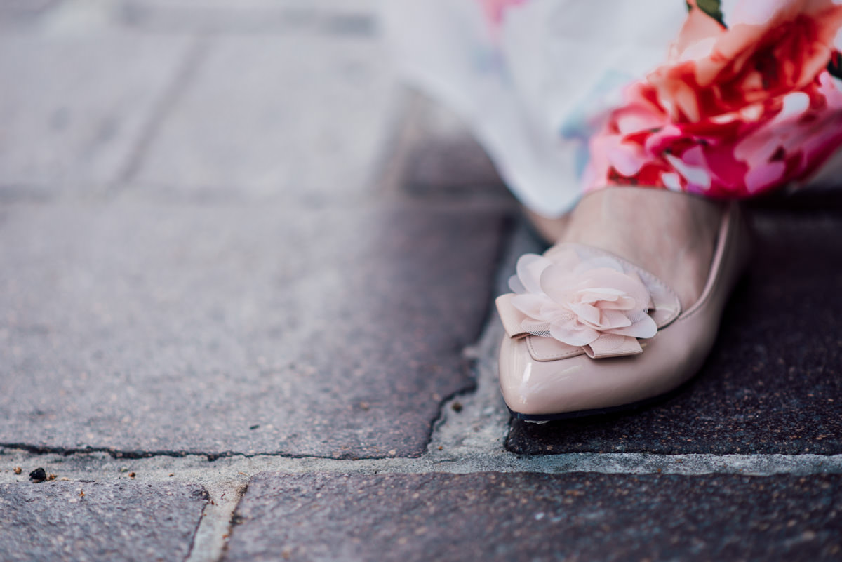 floral flats