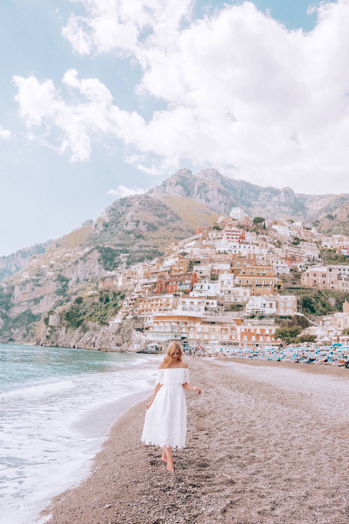 The Iconic Beach Of Positano Ajdas